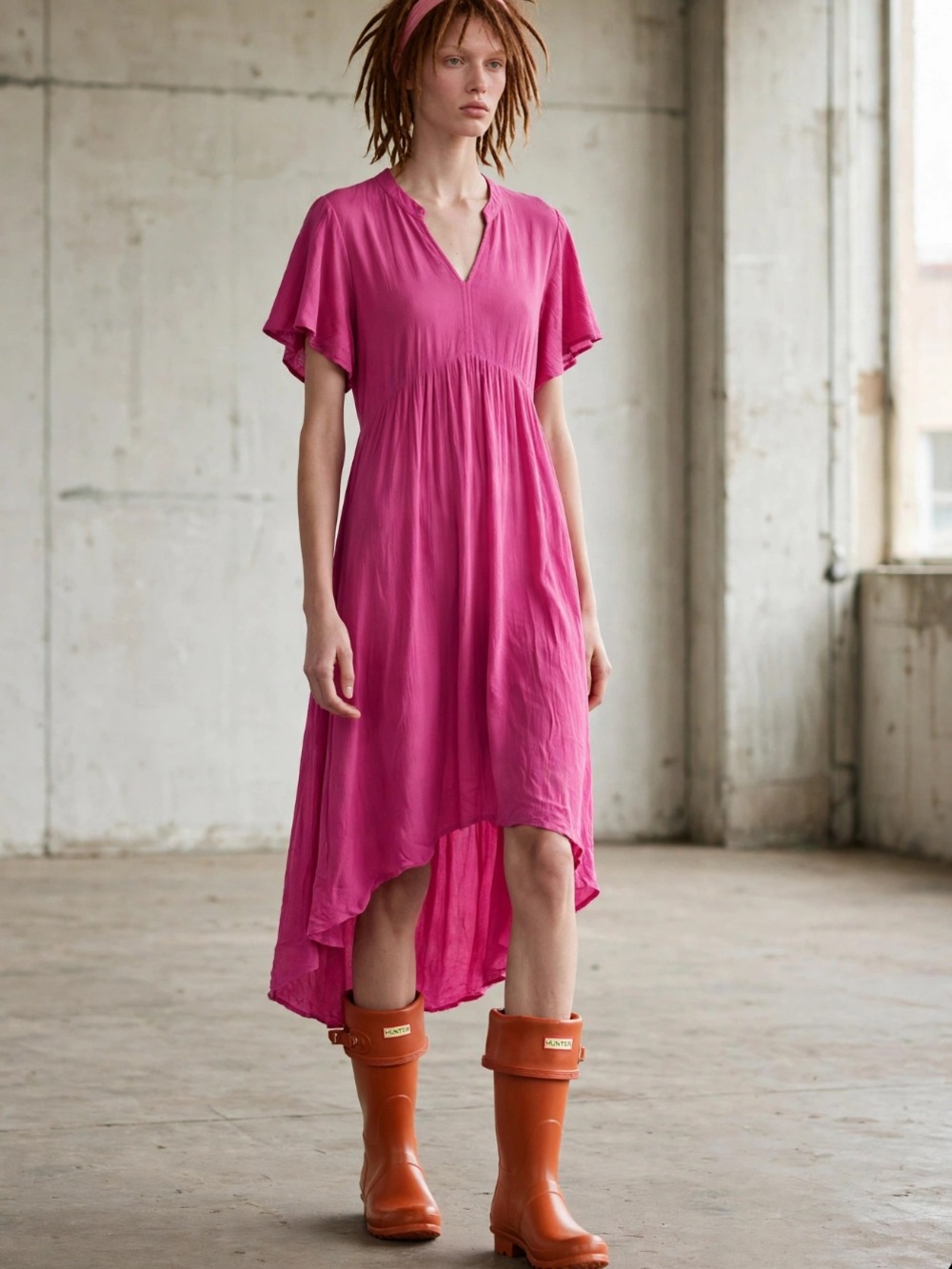 ICHI HI LO DRESS
